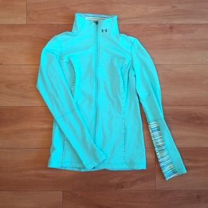 Under armour full zip fitted jacket